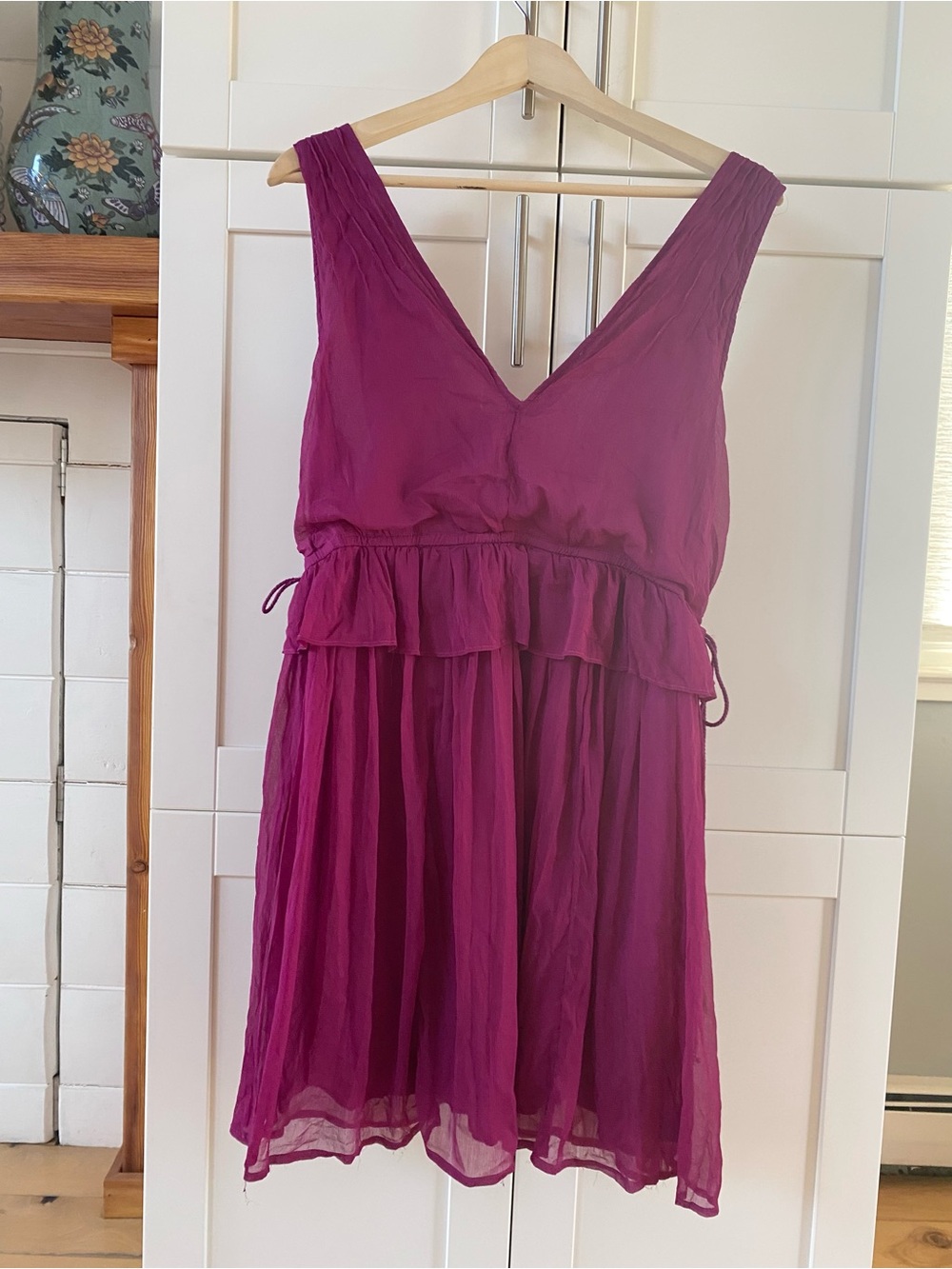 Free People Rio Grande Ruffled V Neck Dress - Picture 6 of 8